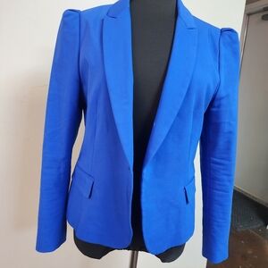 Zara Vibrant Blue Women's Blazer